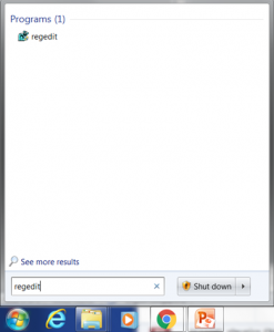 1-Regedit
